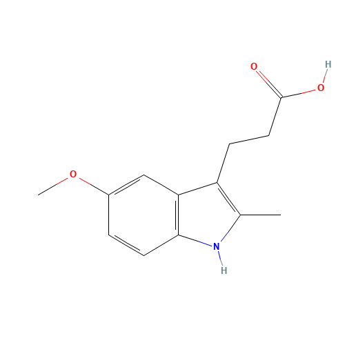 3-(5-methoxy-2-methyl-1H-indol-3-yl)propanoic acid (CAS: 39972-31-1) - Related Chemical Product