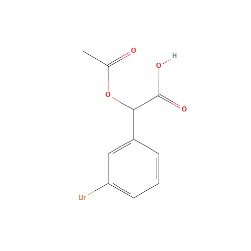 2-acetyloxy-2-(3-bromophenyl)acetic acid (CAS: 1418267-50-1) - Related Chemical Product