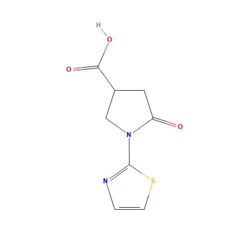 5-oxo-1-(1,3-thiazol-2-yl)pyrrolidine-3-carboxylic acid (CAS: 914637-54-0) - Related Chemical Product