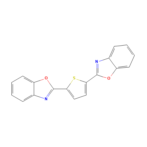 2-[5-(1,3-benzoxazol-2-yl)thiophen-2-yl]-1,3-benzoxazole (CAS: 2866-43-5) - Related Chemical Product