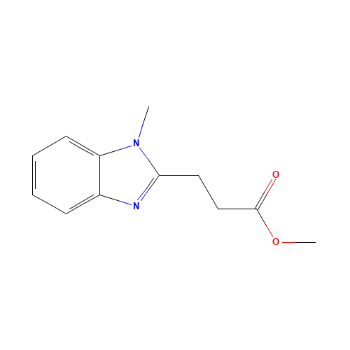 methyl 3-(1-methylbenzimidazol-2-yl)propanoate (CAS: 24786-76-3) - Related Chemical Product
