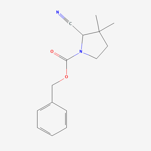 benzyl 2-cyano-3,3-dimethylpyrrolidine-1-carboxylate (CAS: 924884-34-4) - Related Chemical Product