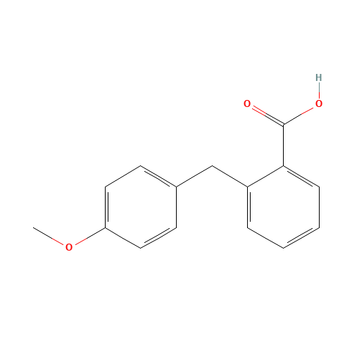 2-[(4-methoxyphenyl)methyl]benzoic acid (CAS: 5398-17-4) - Related Chemical Product