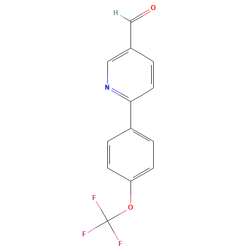 6-[4-(trifluoromethoxy)phenyl]pyridine-3-carbaldehyde (CAS: 851069-97-1) - Related Chemical Product