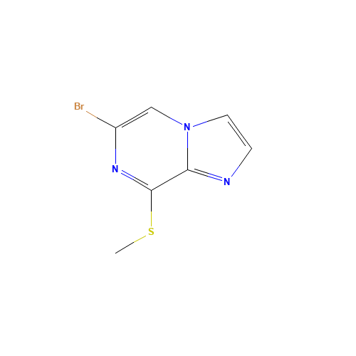 6-bromo-8-methylsulfanylimidazo[1,2-a]pyrazine (CAS: 887475-71-0) - Related Chemical Product