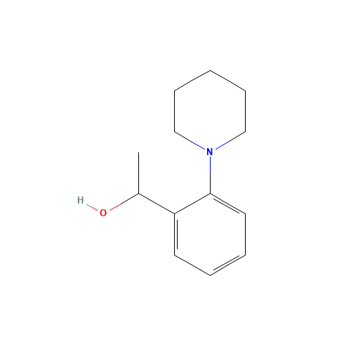 1-(2-piperidin-1-ylphenyl)ethanol (CAS: 78648-37-0) - Related Chemical Product