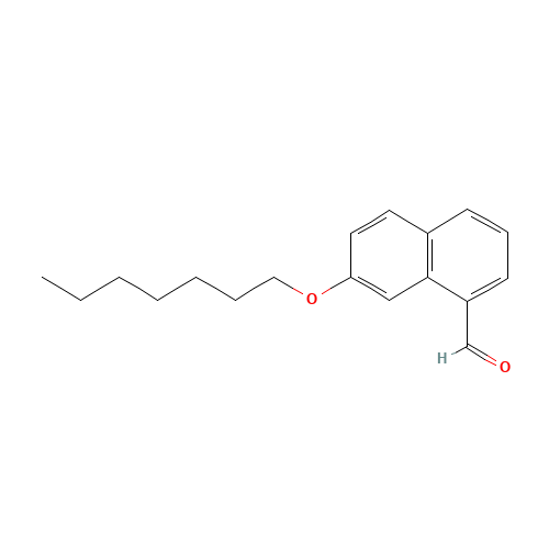 7-heptoxynaphthalene-1-carbaldehyde (CAS: 1558804-05-9) - Related Chemical Product