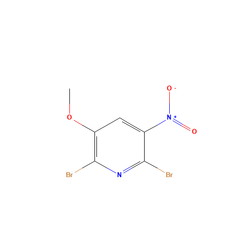 2,6-dibromo-3-methoxy-5-nitropyridine (CAS: 79491-46-6) - Related Chemical Product