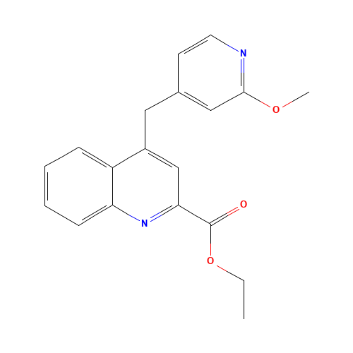 ethyl 4-[(2-methoxypyridin-4-yl)methyl]quinoline-2-carboxylate (CAS: 1314141-55-3) - Related Chemical Product