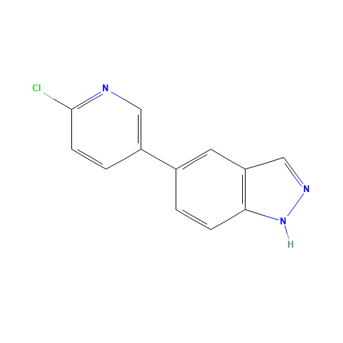 5-(6-chloropyridin-3-yl)-1H-indazole (CAS: 885271-19-2) - Related Chemical Product