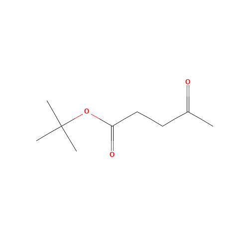 tert-butyl 4-oxopentanoate (CAS: 2854-10-6) - Chemical Structure and Molecular Formula 