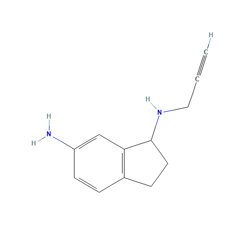 1-N-prop-2-ynyl-2,3-dihydro-1H-indene-1,6-diamine (CAS: 863987-58-0) - Related Chemical Product