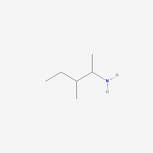 3-methylpentan-2-amine (CAS: 35399-81-6) - Chemical Structure and Molecular Formula 
