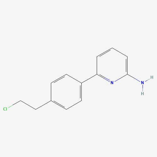 6-[4-(2-chloroethyl)phenyl]pyridin-2-amine (CAS: 198210-90-1) - Related Chemical Product