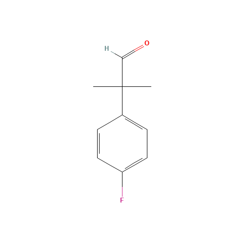 2-(4-fluorophenyl)-2-methylpropanal (CAS: 1205638-74-9) - Related Chemical Product