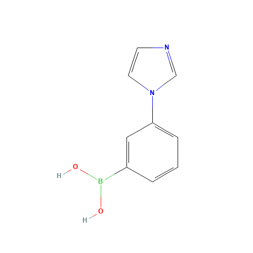 (3-imidazol-1-ylphenyl)boronic acid (CAS: 1040850-75-6) - Related Chemical Product