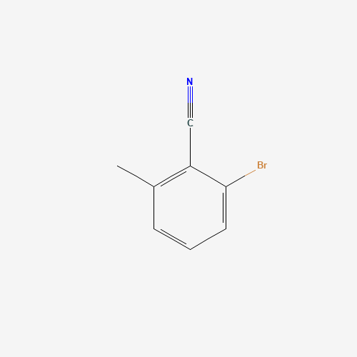 2-bromo-6-methylbenzonitrile (CAS: 77532-78-6) - Chemical Structure and Molecular Formula 