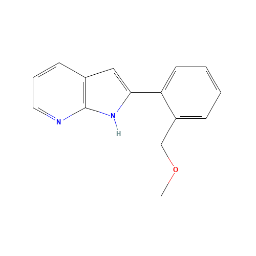 2-[2-(methoxymethyl)phenyl]-1H-pyrrolo[2,3-b]pyridine (CAS: 1346526-05-3) - Related Chemical Product