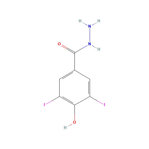 4-hydroxy-3,5-diiodobenzohydrazide (CAS: 89011-17-6) - Related Chemical Product