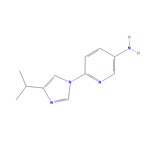 6-(4-propan-2-ylimidazol-1-yl)pyridin-3-amine (CAS: 1393125-86-4) - Related Chemical Product