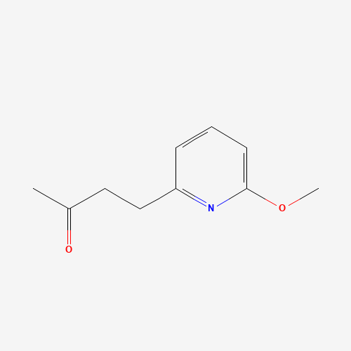 4-(6-methoxypyridin-2-yl)butan-2-one (CAS: 497867-81-9) - Chemical Structure and Molecular Formula 