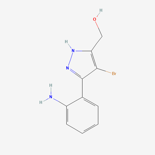 [3-(2-aminophenyl)-4-bromo-1H-pyrazol-5-yl]methanol (CAS: 1239033-94-3) - Related Chemical Product