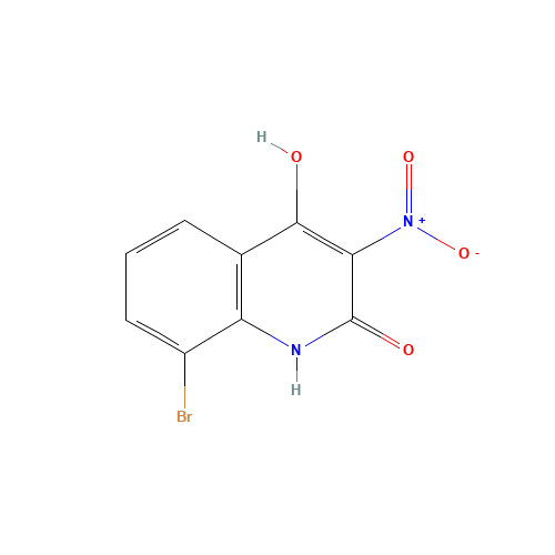 8-bromo-4-hydroxy-3-nitro-1H-quinolin-2-one (CAS: 54675-49-9) - Related Chemical Product