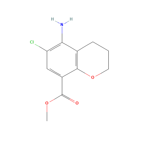 methyl 5-amino-6-chloro-3,4-dihydro-2H-chromene-8-carboxylate (CAS: 1428863-06-2) - Related Chemical Product