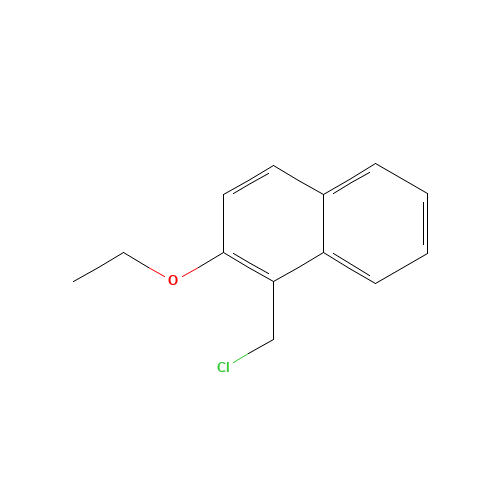1-(chloromethyl)-2-ethoxynaphthalene (CAS: 51958-26-0) - Related Chemical Product