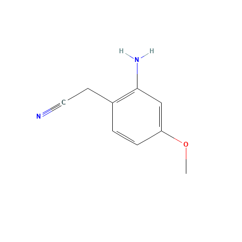 2-(2-amino-4-methoxyphenyl)acetonitrile (CAS: 118671-03-7) - Related Chemical Product
