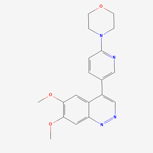 4-[5-(6,7-dimethoxycinnolin-4-yl)pyridin-2-yl]morpholine (CAS: 947191-09-5) - Related Chemical Product