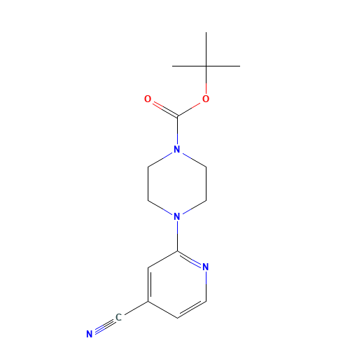 tert-butyl 4-(4-cyanopyridin-2-yl)piperazine-1-carboxylate (CAS: 884507-31-7) - Related Chemical Product