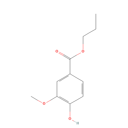 propyl 4-hydroxy-3-methoxybenzoate (CAS: 6273-95-6) - Related Chemical Product