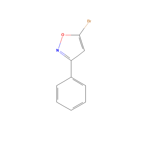 5-bromo-3-phenyl-1,2-oxazole (CAS: 3356-92-1) - Related Chemical Product