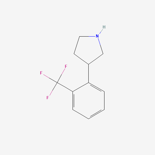 3-[2-(trifluoromethyl)phenyl]pyrrolidine (CAS: 916831-78-2) - Related Chemical Product