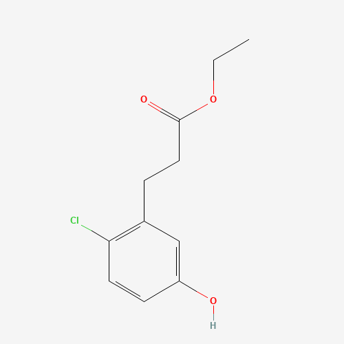 ethyl 3-(2-chloro-5-hydroxyphenyl)propanoate (CAS: 702687-55-6) - Related Chemical Product