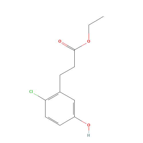 ethyl 3-(2-chloro-5-hydroxyphenyl)propanoate (CAS: 702687-55-6) - Related Chemical Product