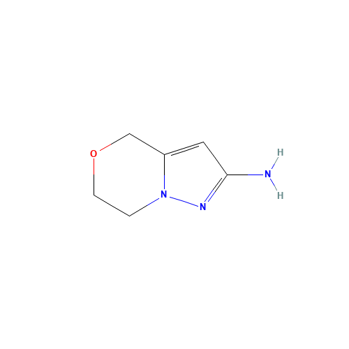 6,7-dihydro-4H-pyrazolo[5,1-c][1,4]oxazin-2-amine (CAS: 1333508-93-2) - Related Chemical Product
