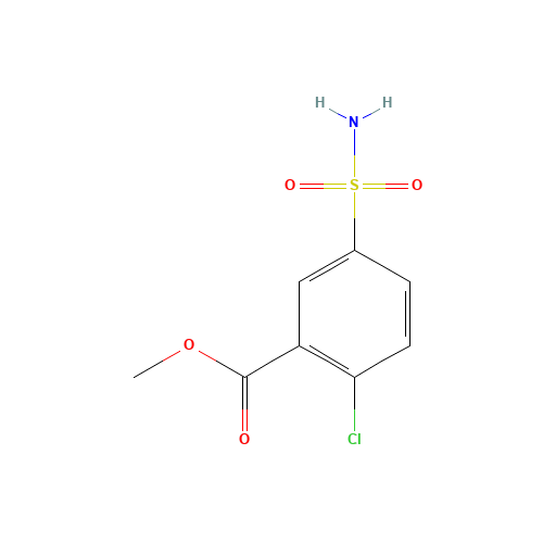 methyl 2-chloro-5-sulfamoylbenzoate (CAS: 61508-36-9) - Related Chemical Product
