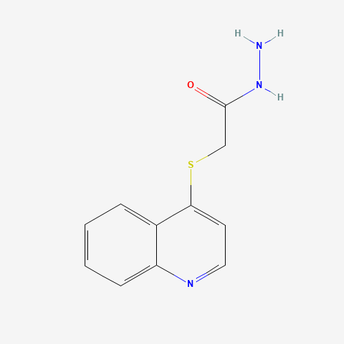 2-quinolin-4-ylsulfanylacetohydrazide (CAS: 885278-19-3) - Related Chemical Product