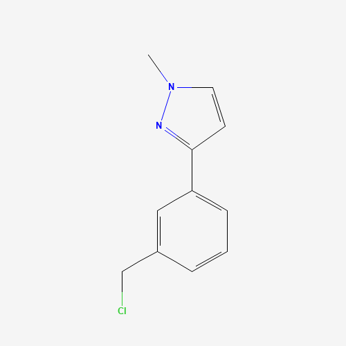 3-[3-(chloromethyl)phenyl]-1-methylpyrazole (CAS: 912569-61-0) - Related Chemical Product