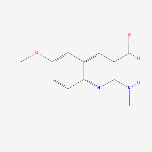 6-methoxy-2-(methylamino)quinoline-3-carbaldehyde (CAS: 1393579-41-3) - Related Chemical Product