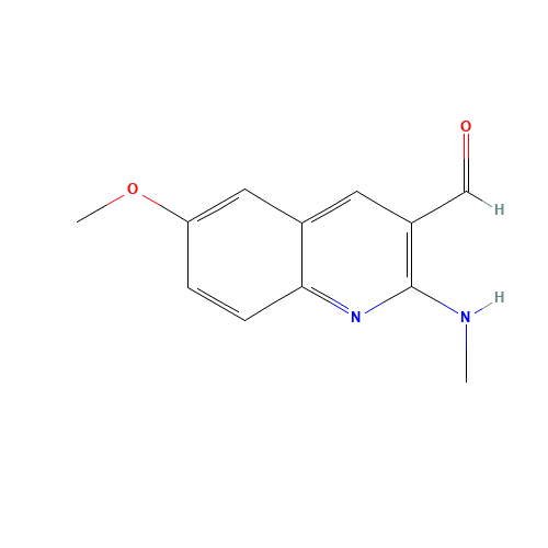 6-methoxy-2-(methylamino)quinoline-3-carbaldehyde (CAS: 1393579-41-3) - Related Chemical Product