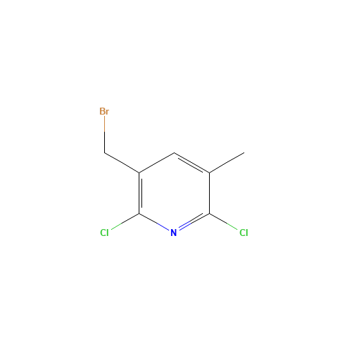 3-(bromomethyl)-2,6-dichloro-5-methylpyridine (CAS: 137520-78-6) - Related Chemical Product