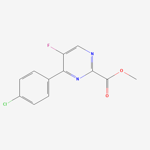 methyl 4-(4-chlorophenyl)-5-fluoropyrimidine-2-carboxylate (CAS: 1364677-40-6) - Related Chemical Product