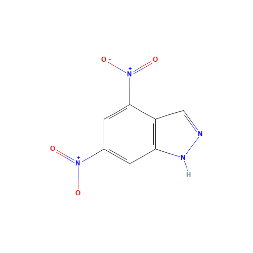 4,6-dinitro-1H-indazole (CAS: 62969-01-1) - Related Chemical Product