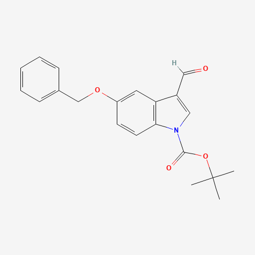 tert-butyl 3-formyl-5-phenylmethoxyindole-1-carboxylate (CAS: 914348-98-4) - Related Chemical Product