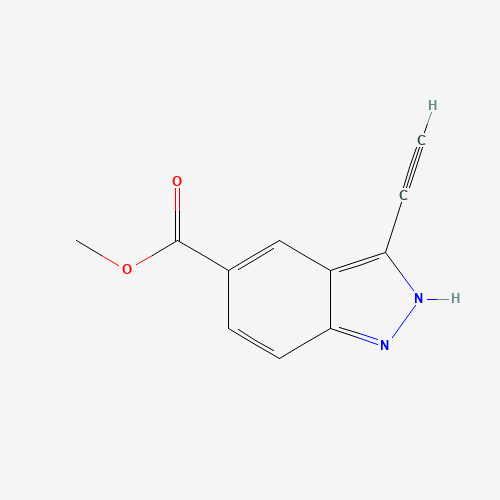 methyl 3-ethynyl-2H-indazole-5-carboxylate (CAS: 1383706-26-0) - Related Chemical Product