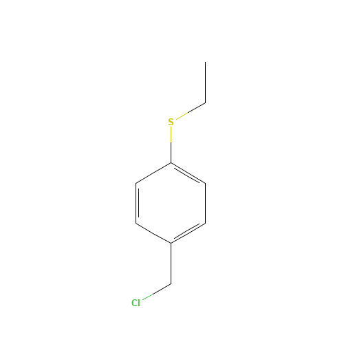 1-(chloromethyl)-4-ethylsulfanylbenzene (CAS: 3446-75-1) - Related Chemical Product