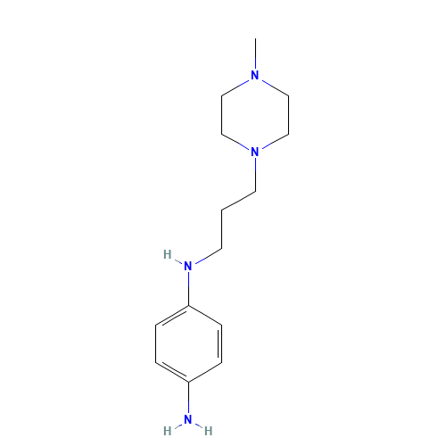 4-N-[3-(4-methylpiperazin-1-yl)propyl]benzene-1,4-diamine (CAS: 503629-25-2) - Related Chemical Product